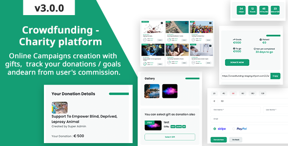 Crowdfunding - Fund raising platform / Charity / Donation