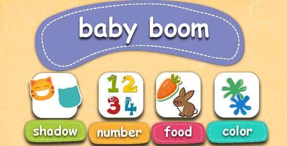 Baby boom-educational children's game