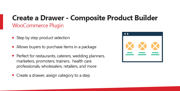 WooCommerce Create A Drawer - Composite Product Builder Plugin