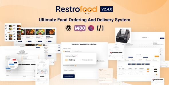 RestroFood | Online Food Ordering & Delivery WordPress Plugin