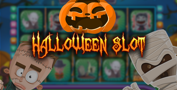 Halloween Slot - html5 game, capx