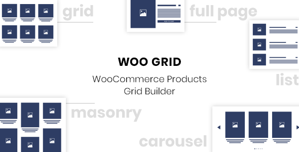 WooCommerce Products Grid Builder - Visual Page Builder for Shop Page