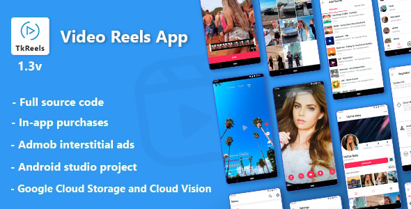TkReels - Video Reels App