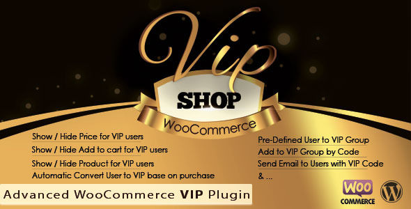 VIP Shop : Advanced WooCommerce VIP Plugin