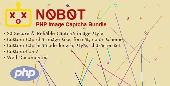 NoBot - PHP Image Captcha Bundle