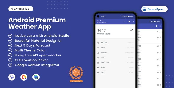 Weatherize - Android Premium Weather App 3.0