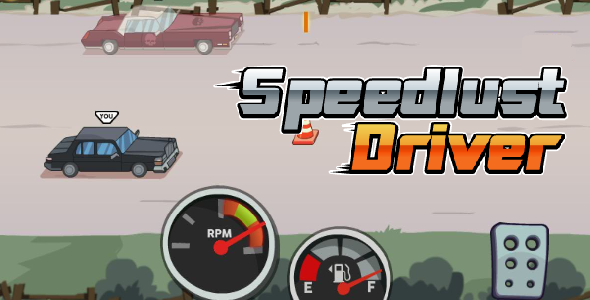 Speedlust Driver - HTML5 Game (CAPX)