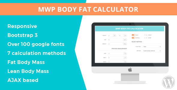 MWP Wordpress Body Fat Calculator