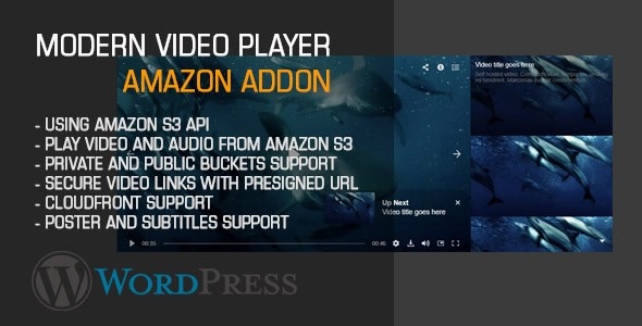 Modern Video Player Amazon AddOn