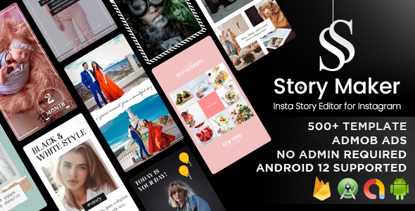 Story Maker & Editor, Insta story maker, Story Creator, Story templates, Insta Story Editor