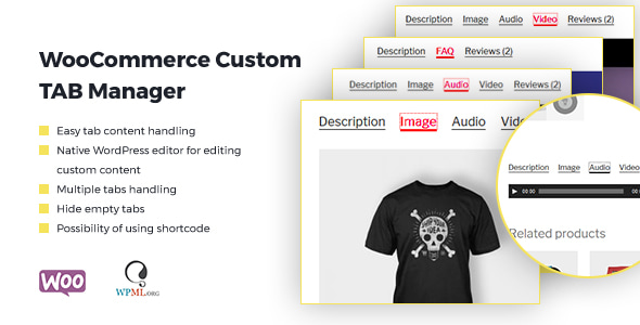 WooCommerce Custom Tab Manager