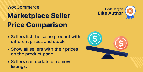 Marketplace Multi Vendor Price Comparison Plugin for WooCommerce