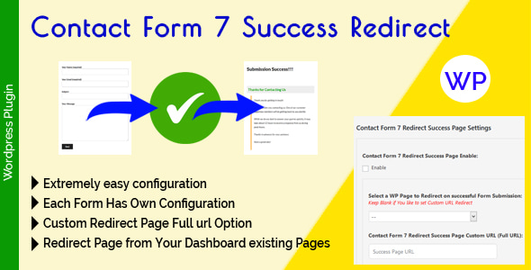 Contact Form 7 Success Redirect