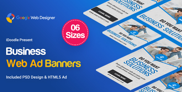 Business Banners HTML5 - GWD