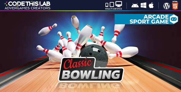 Classic Bowling - HTML5 Sport Game