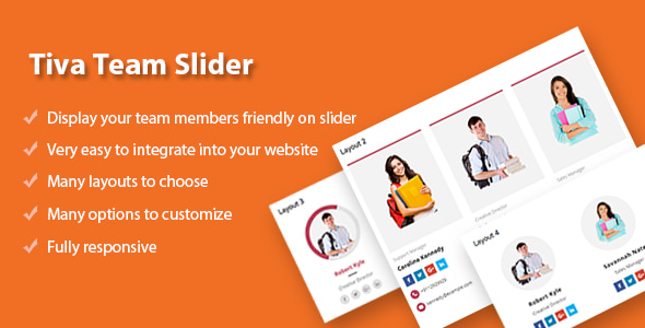 Tiva Team Slider For Wordpress