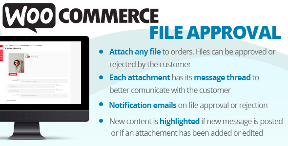 WooCommerce File Approval