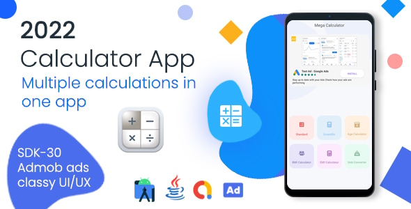 All in One Calculator 2023 (V 2.0) - Scientific Calculator for Android with Admob