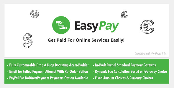 EasyPay: WordPress Paypal & Stripe Plugin to Pay Online