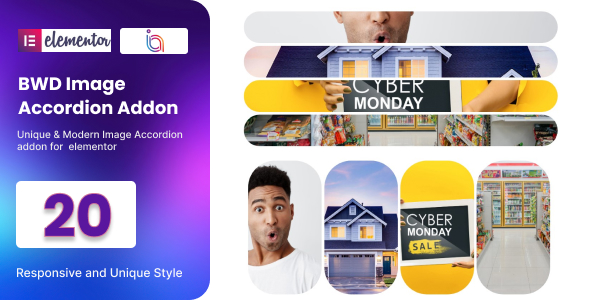 Image Accordion addon for elementor
