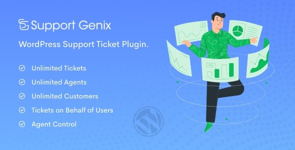 Support Genix – WordPress Support Ticket Plugin