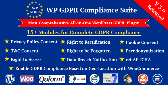 WP GDPR Compliance Suite WordPress Plugin