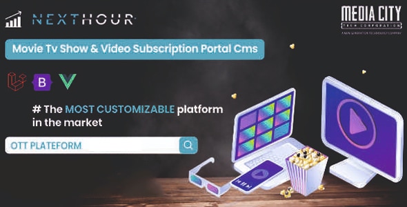 Next Hour - Movie Tv Show & Video Subscription Portal Cms