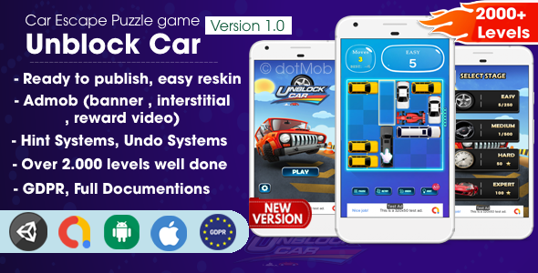 Unblock Car - Unity Complete Project