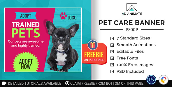 Professional Services | Pet Care Banner (PS009)