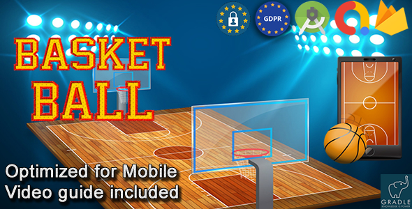 Basketball (Admob + GDPR + Android Studio)