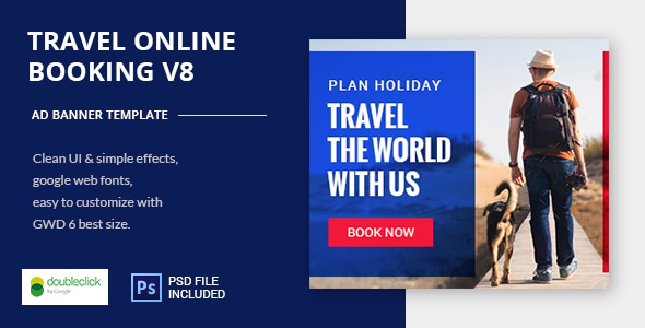 Online Travel Booking AD Banner 08