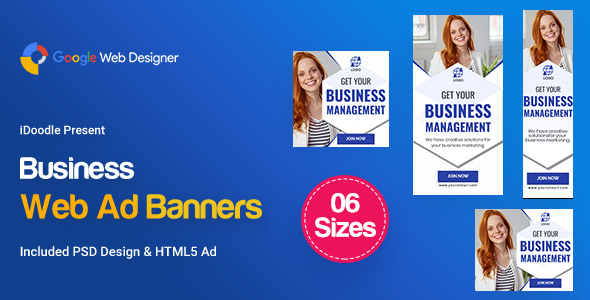 C44 - Business, Corporate Banners GWD & PSD