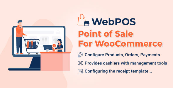 WebPOS - WooCommerce POS - Point of Sale - Restaurant - Grocery