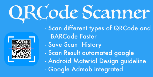 QR Code & Barcode Scanner For Android With Admob