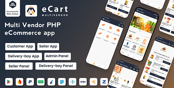 eCart - Multi Vendor eCommerce System