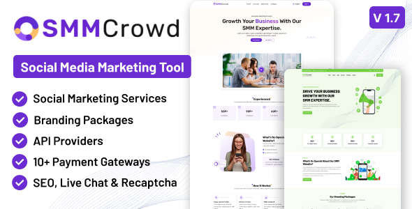 SMMCrowd - Marketplace of SMM Services