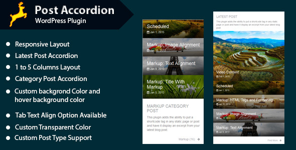 Post Accordion for WordPress