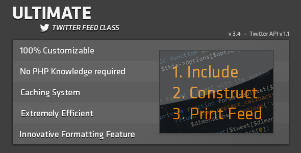 Ultimate Twitter Feed Class