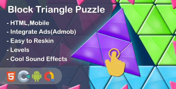 Block Triangle Puzzle(Html5 + Construct 3 +Mobile)