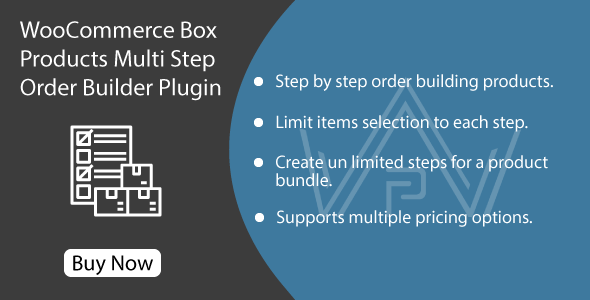 WooCommerce Box Products - Multi Step Order Builder Plugin