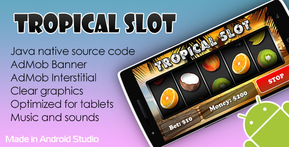 Tropical Slot with AdMob