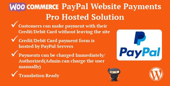 WooCommerce PayPal Website Payments Pro Hosted Solution