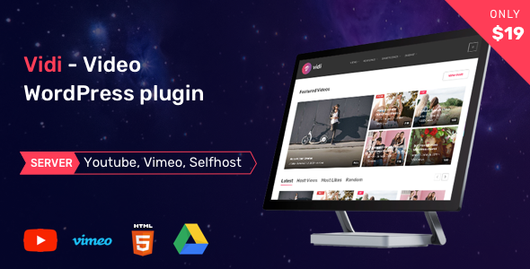 Vidi - Video WordPress Plugin