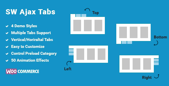 Ajax Tabs - WooCommerce Categories Tab WordPress Plugin