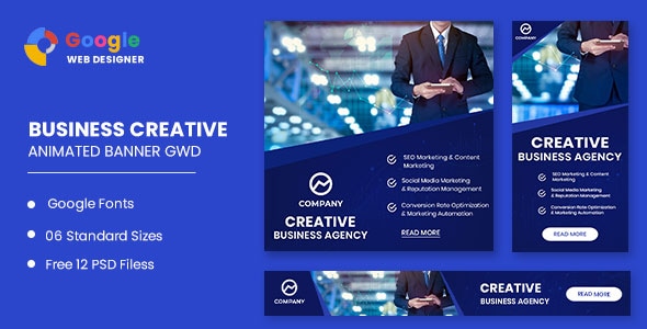 Business Creative Animated Banner Google Web Designer