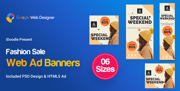 C65 - Fashion Sale Banners GWD & PSD