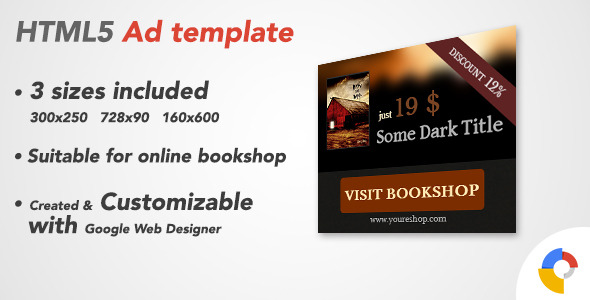 Ad HTML5 Template | Bookshop