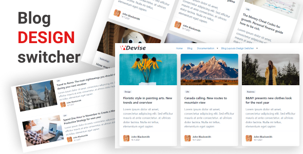 Blog Design Switcher