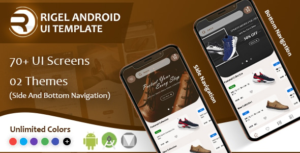 Rigel - Native Android Ecommerce UI Template