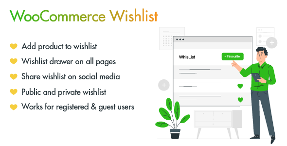 Wishlist & Add to Favourite for WooCommerce